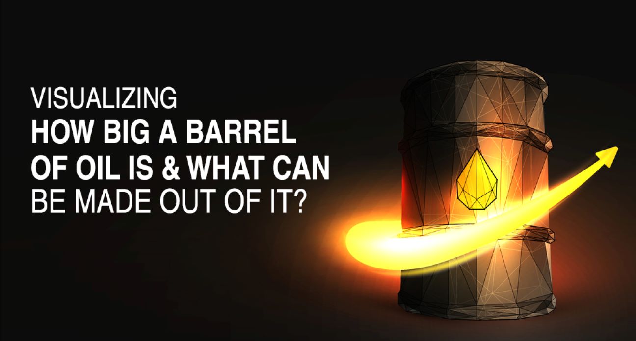 how big is a barrel of oil
